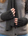 Koru Possum Merino Fingerless Gloves