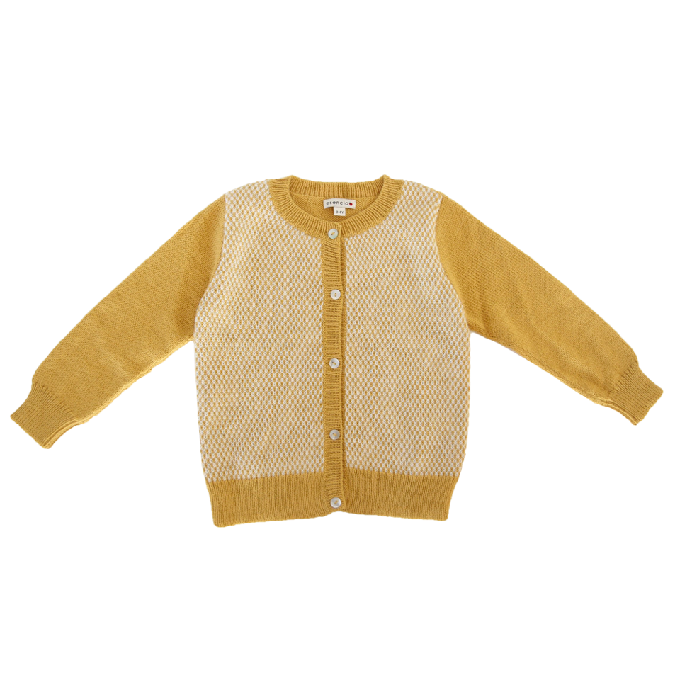 Petra Alpaca Kids Cardigan by Esencia Little Alpaca