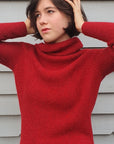 Dalcielo Baby Alpaca Roll Neck Sweater