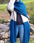 Little Alpaca Alpaca Chunky Hooded Coat One-Size