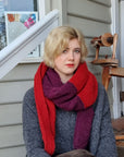 Baby Alpaca Triangular Shawl/Cape
