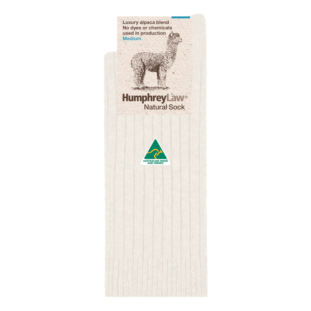 Humphrey Law Alpaca Ribbed Socks chunky