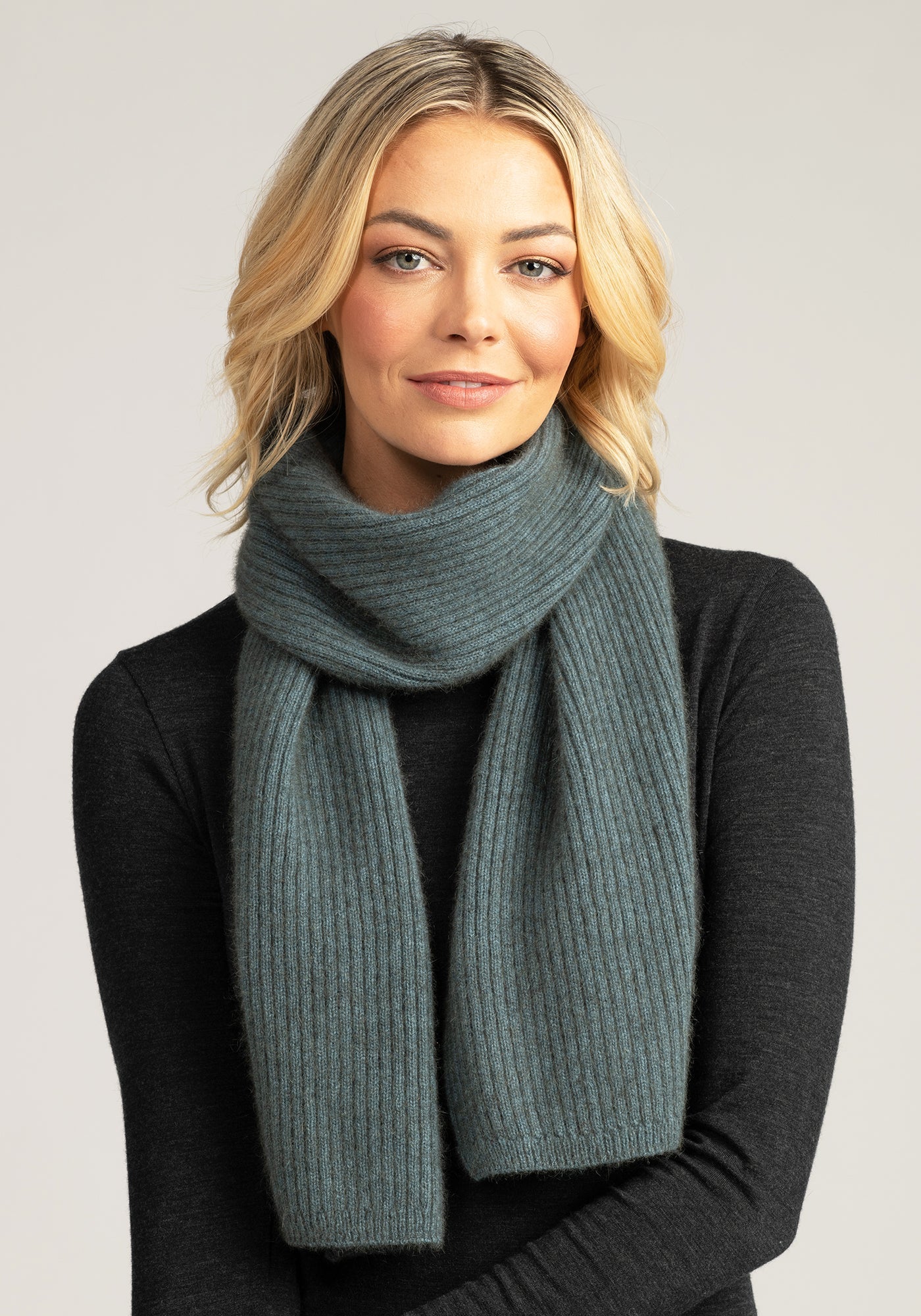 Merinomink Possum Ribbed Scarf