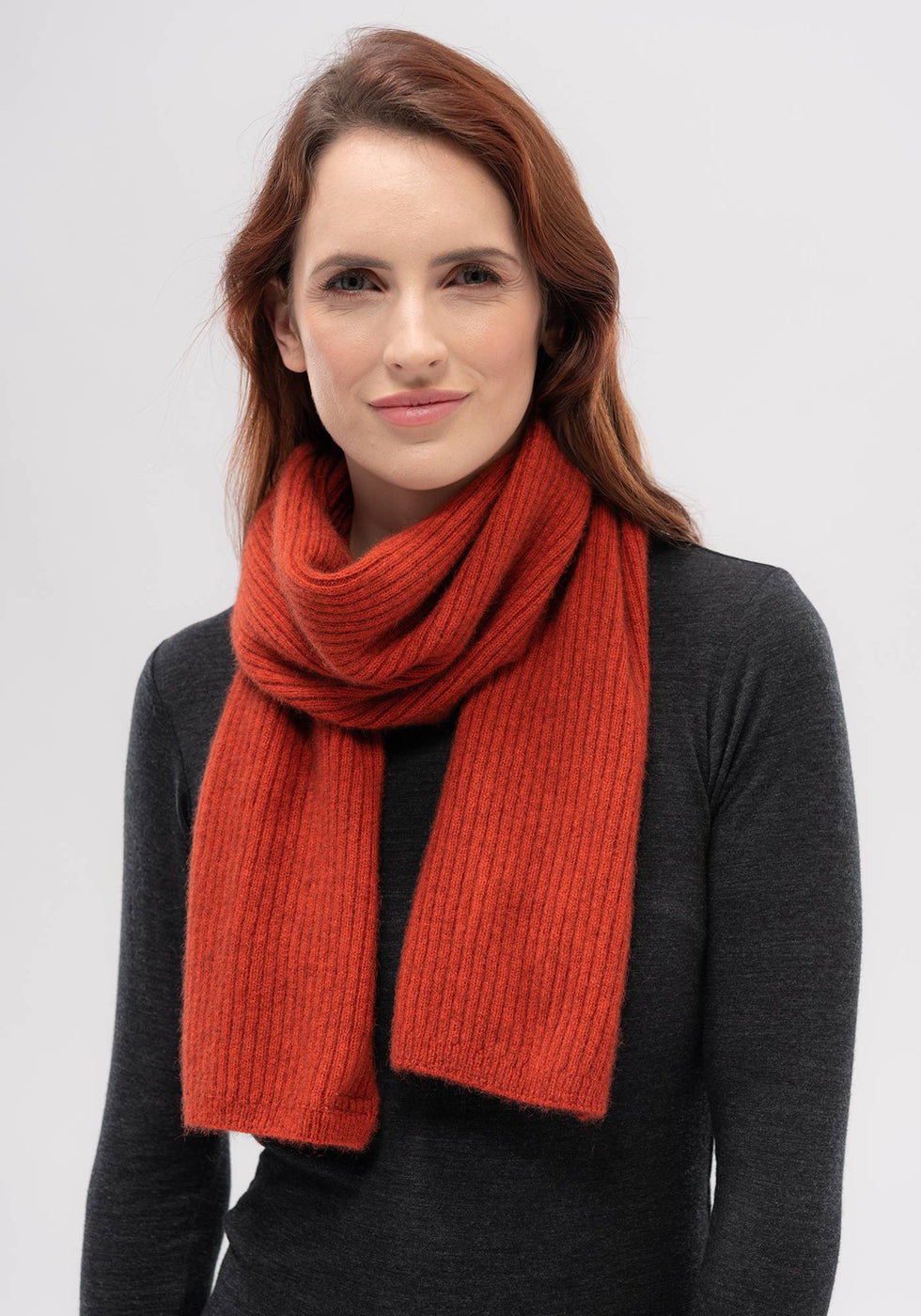 Merinomink Possum Ribbed Scarf