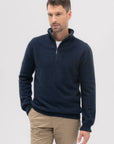 Merinomink Contrast Half Zip Sweater