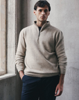 Merinomink Whittaker Half Zip Sweater