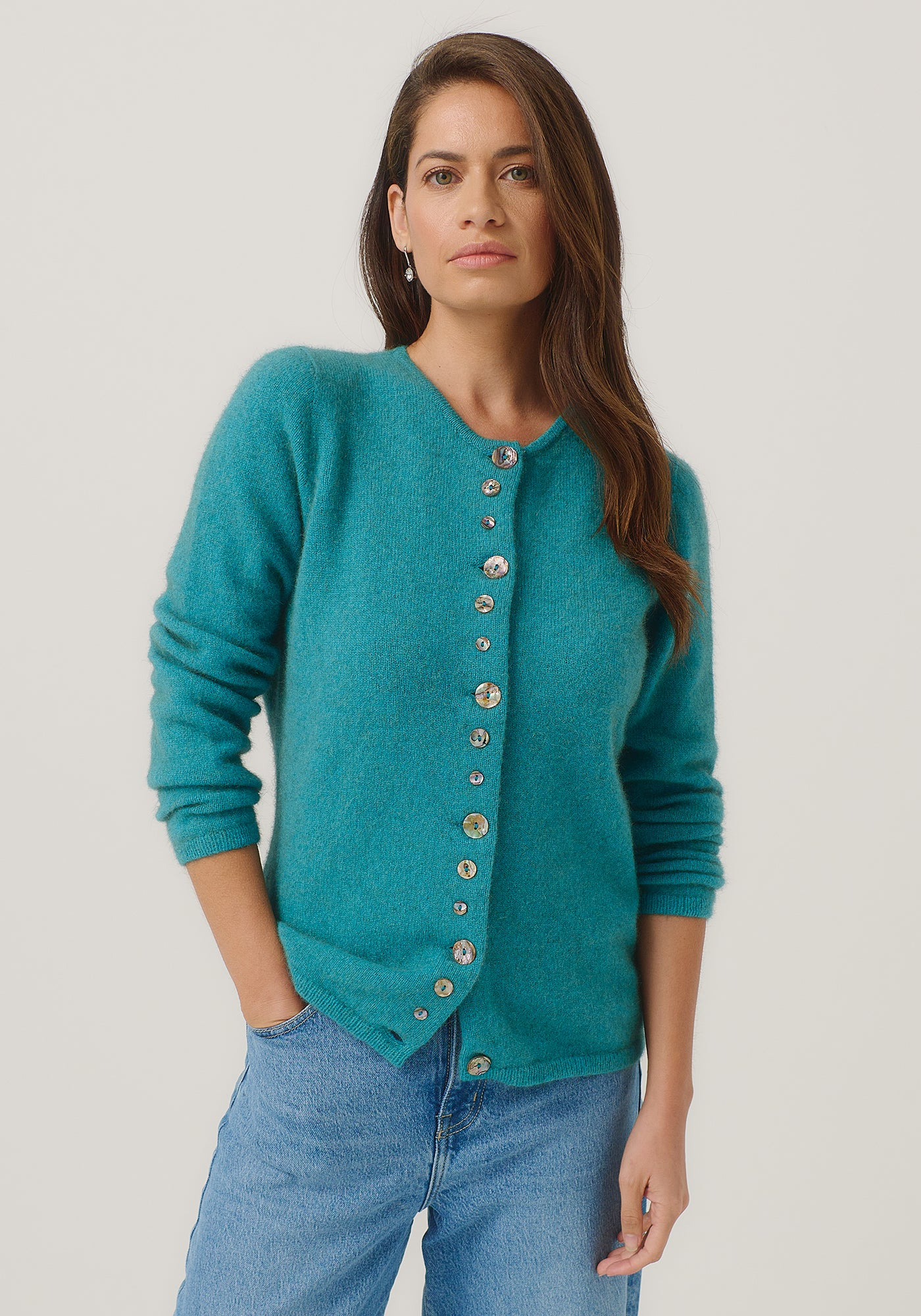 Merinomink Shell Merino Possum Cardi