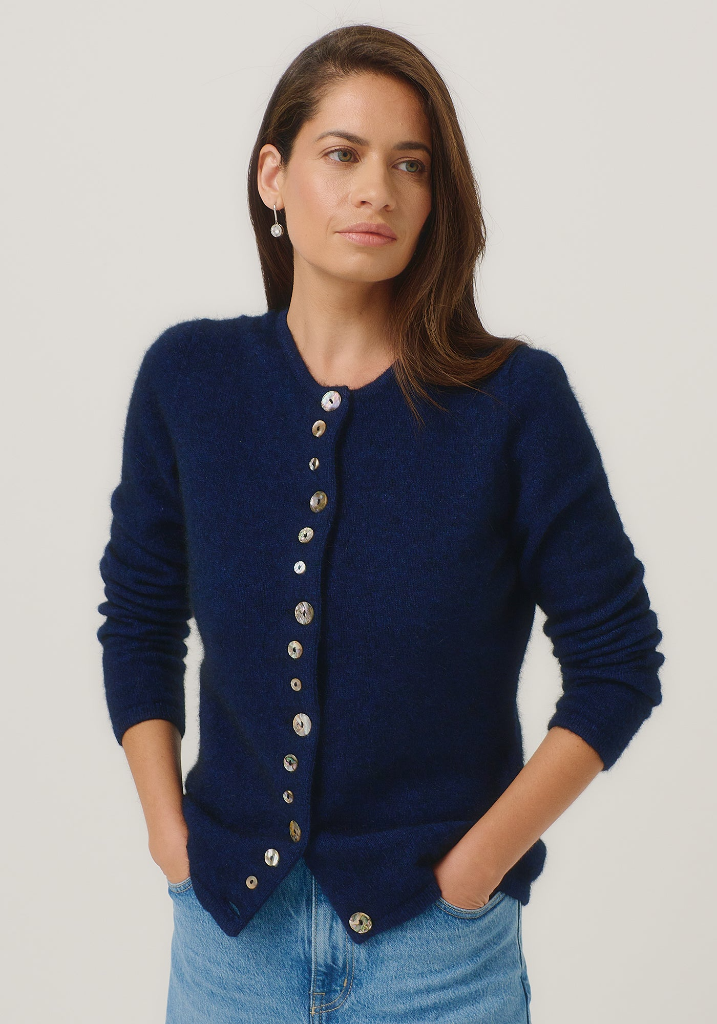 Merinomink Shell Merino Possum Cardi