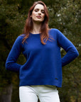 Merino Mink Relaxed Merino Possum Knit Sweater