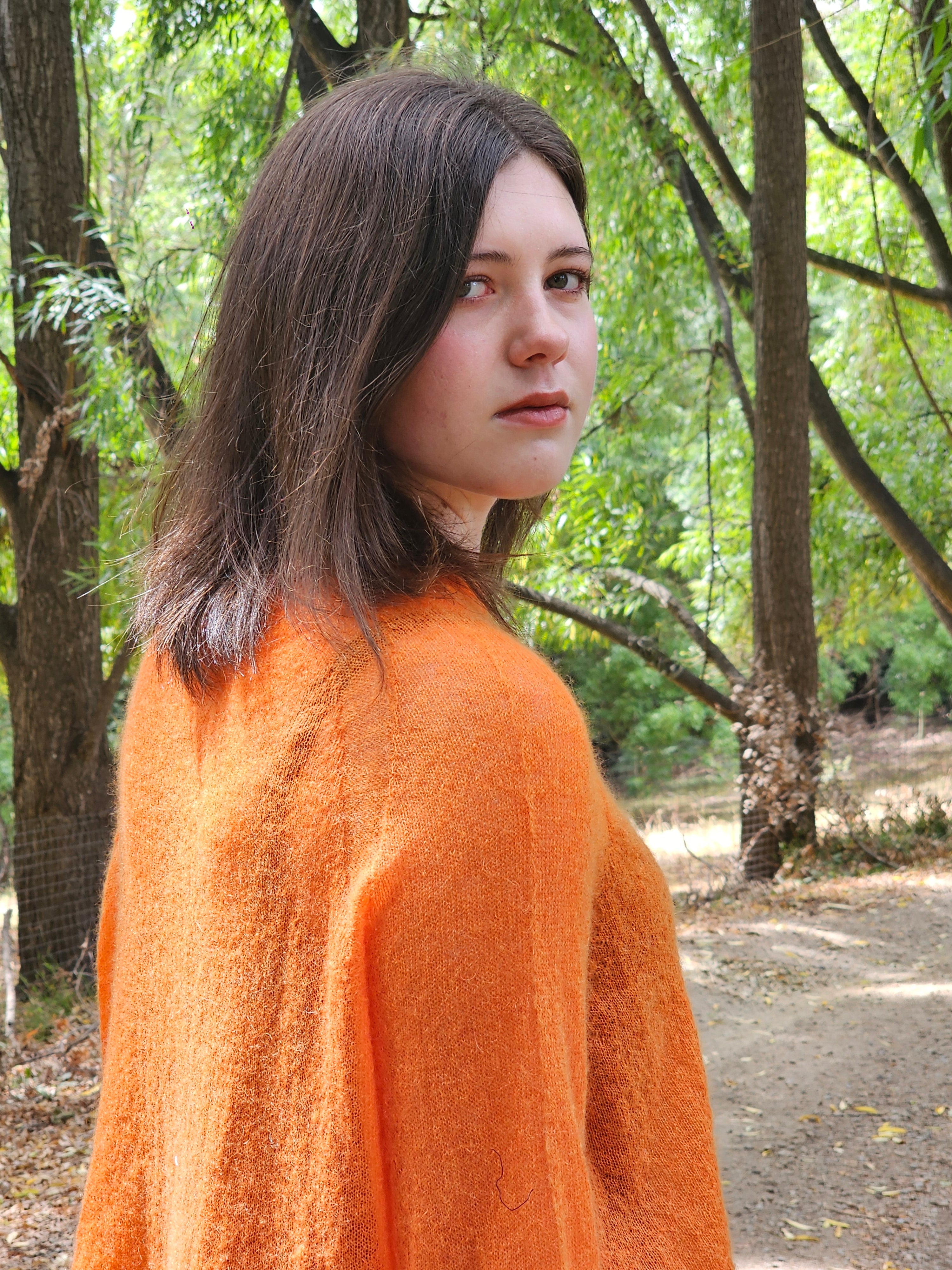 Luna Sheer Mohair Raglan