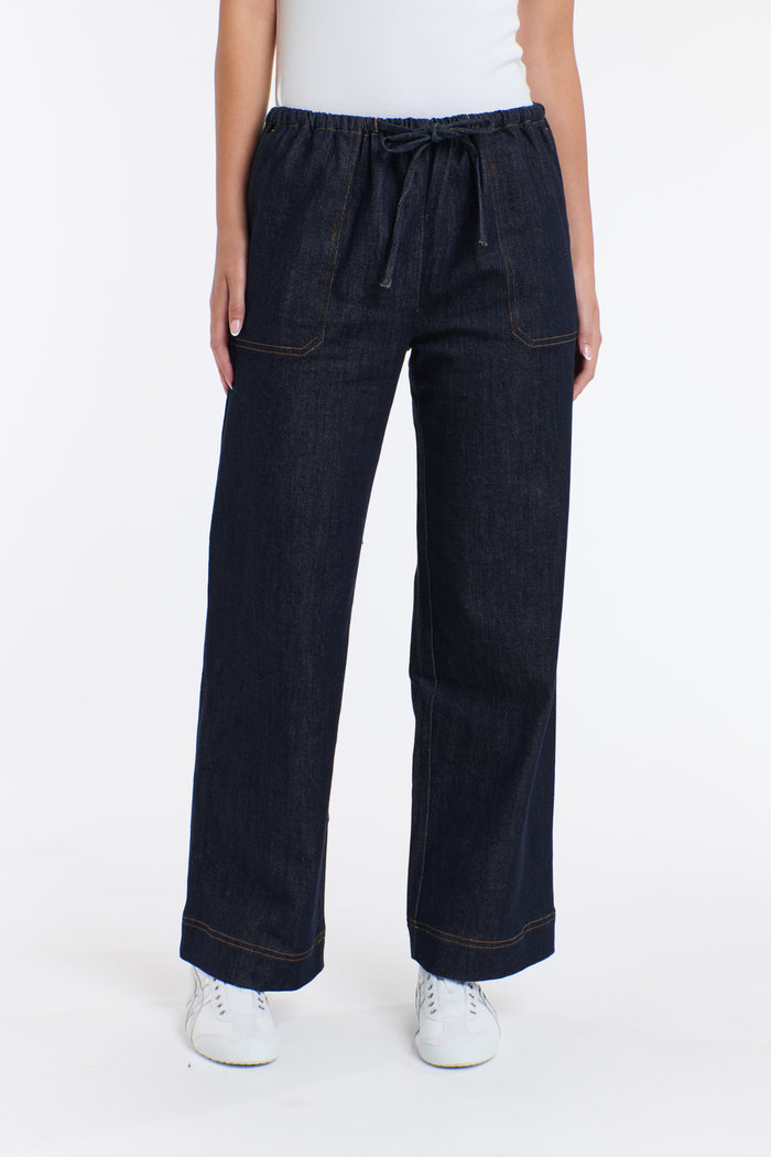 365 Days Misha Drawcord Denim Pant