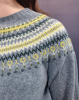 Harley Oribe Green Fair Isle Sweater