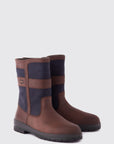 Dubarry Roscommon Country Boots Navy/Brown