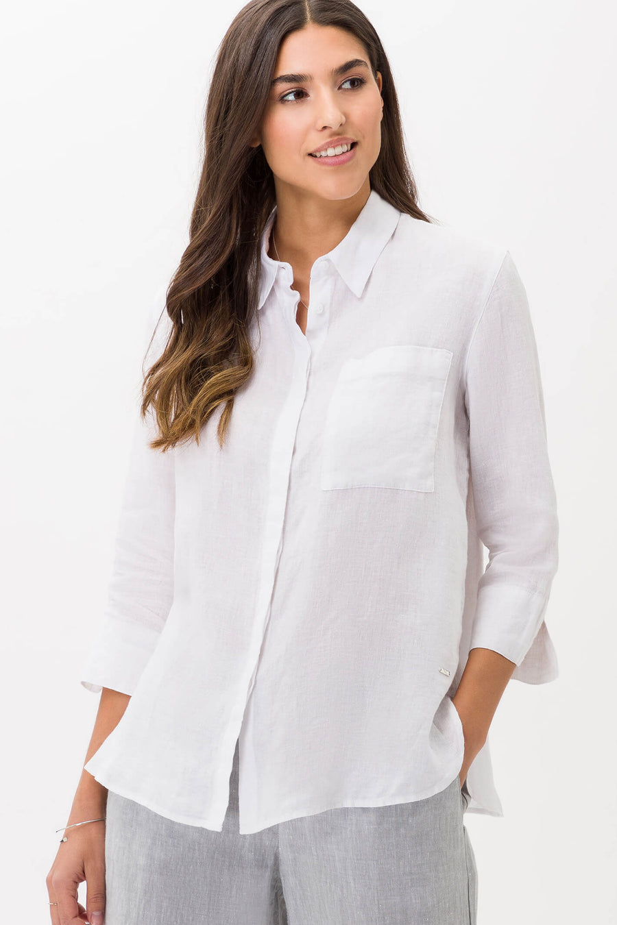 Brax Ladies Linen Vicki Shirt