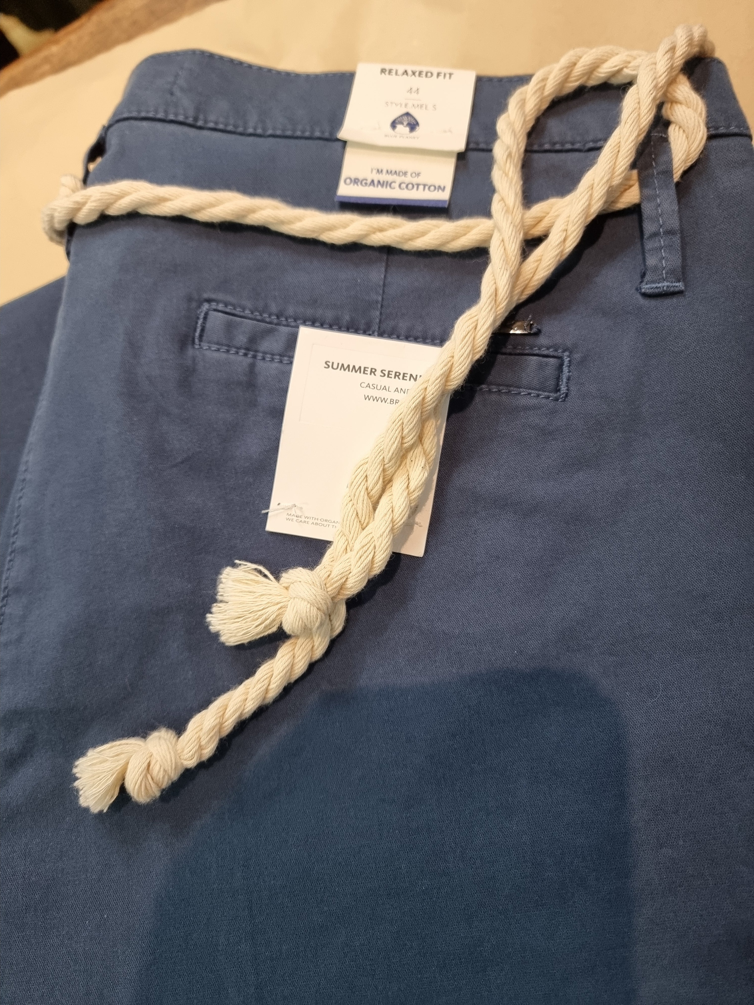 Brax Ladies Mel Relaxed Fit 44 Blue