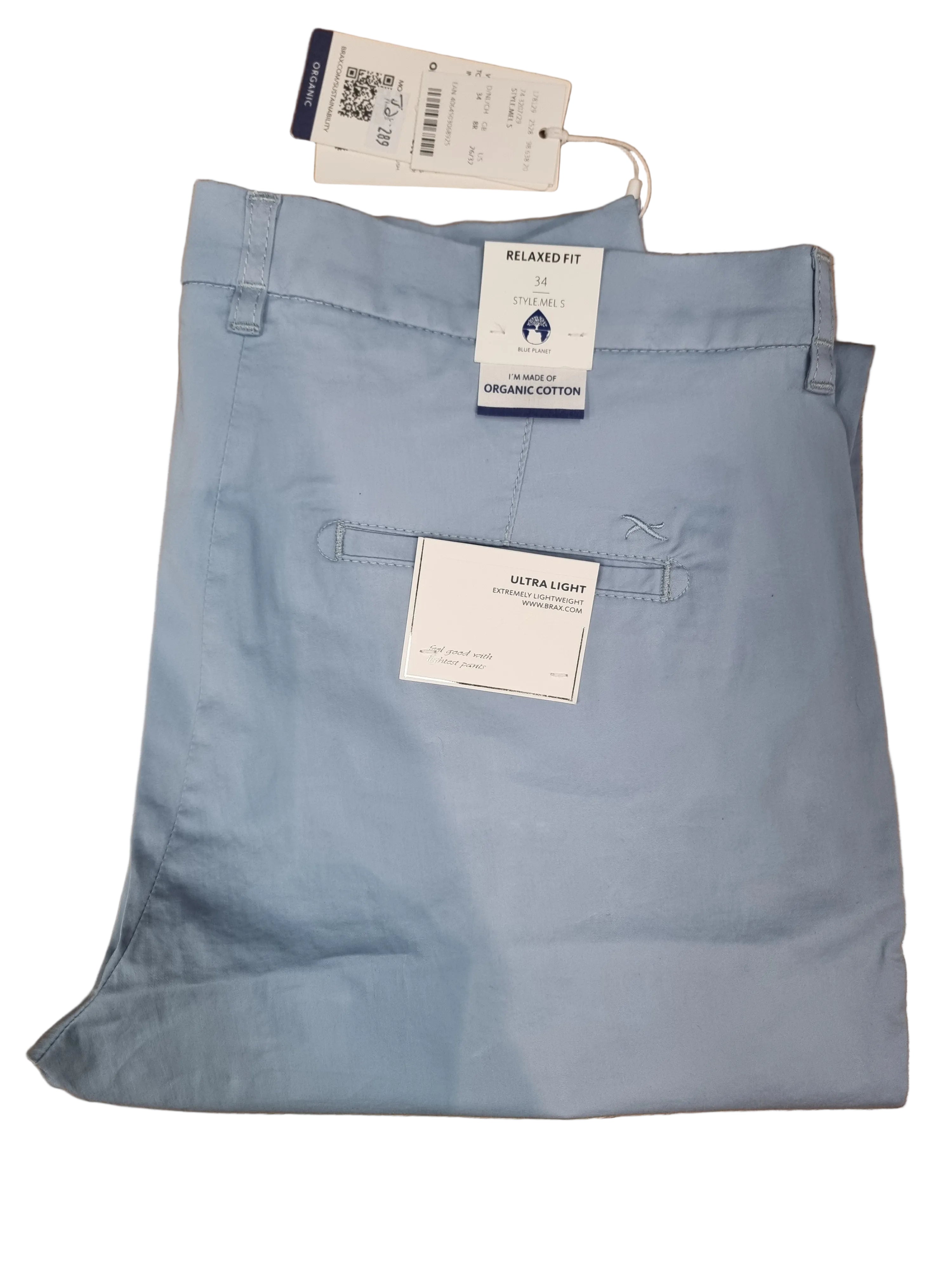 Brax Ladies Relaxed Fit Style Mel S light Blue