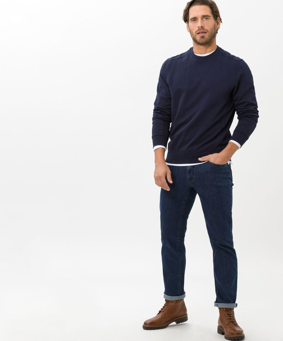 Brax Men's Premium Flex Cadiz Denim Dark Jeans