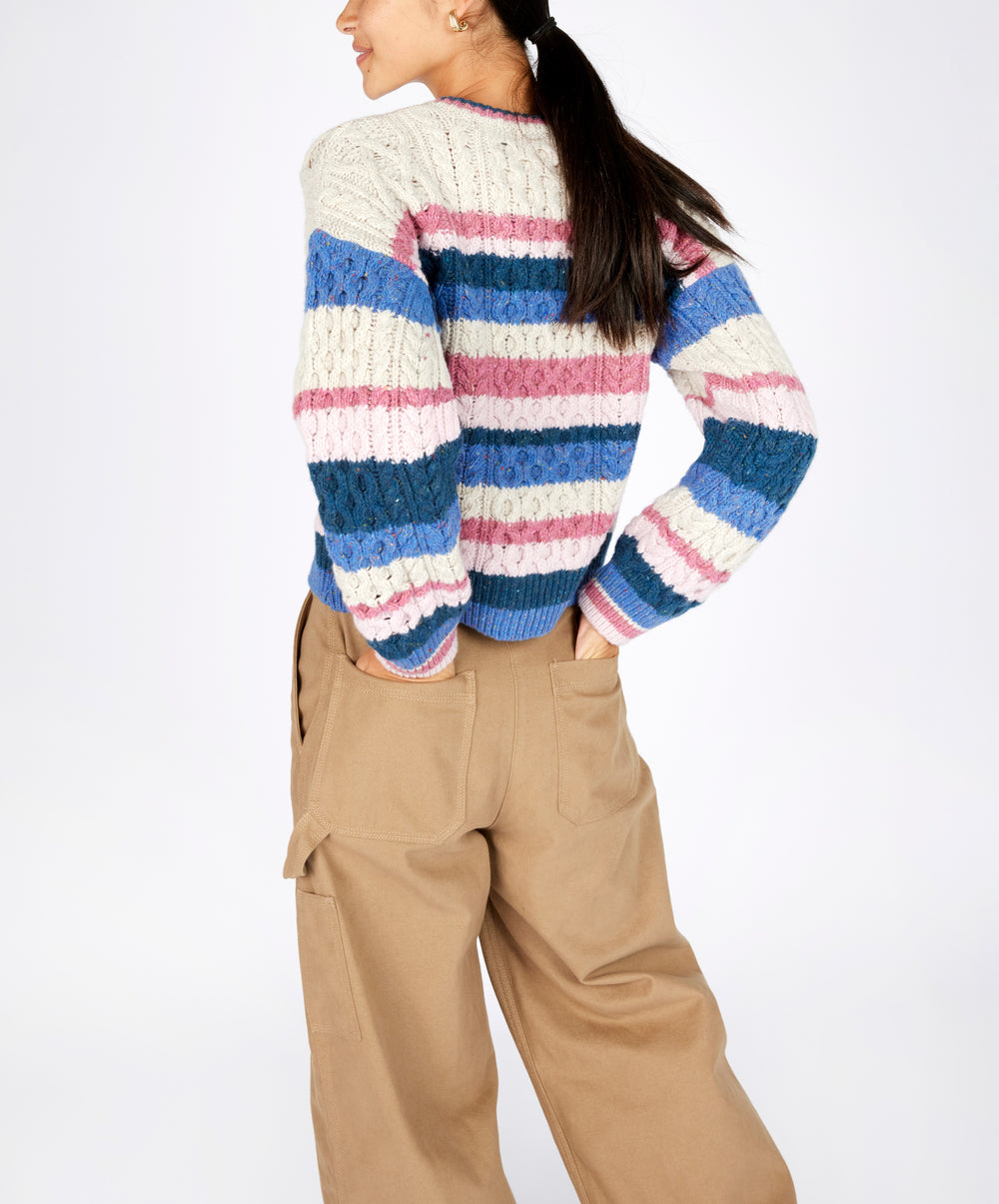 Irelands Eye The Maya Multi Coloured Jumper