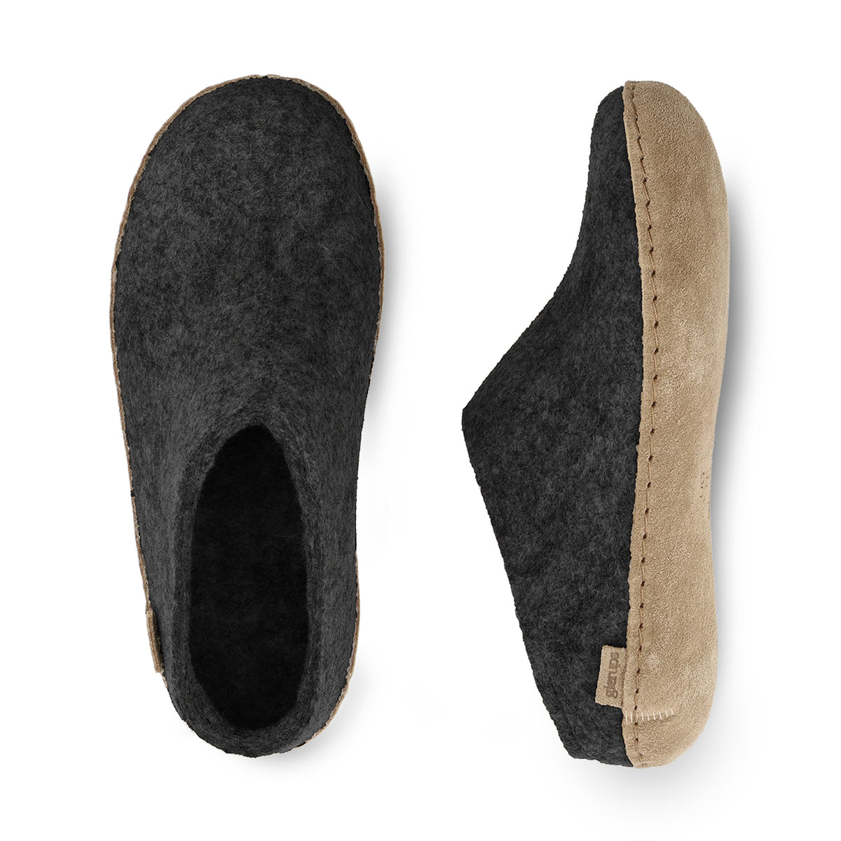 Glerups Slip on with Leather Sole