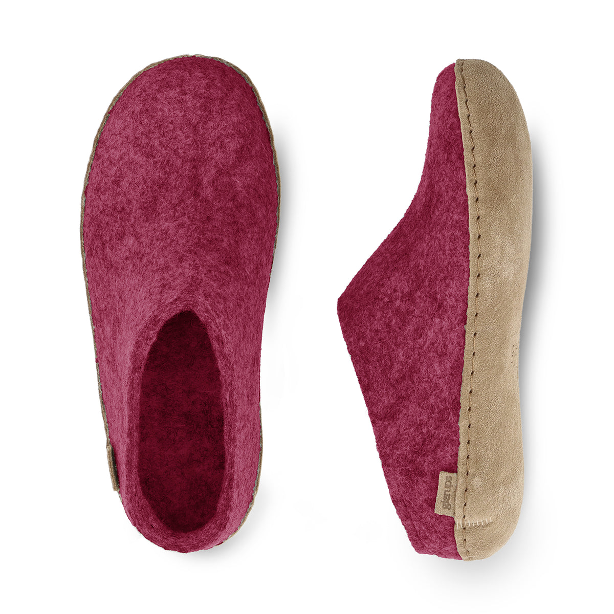 Glerups Slip on with Leather Sole