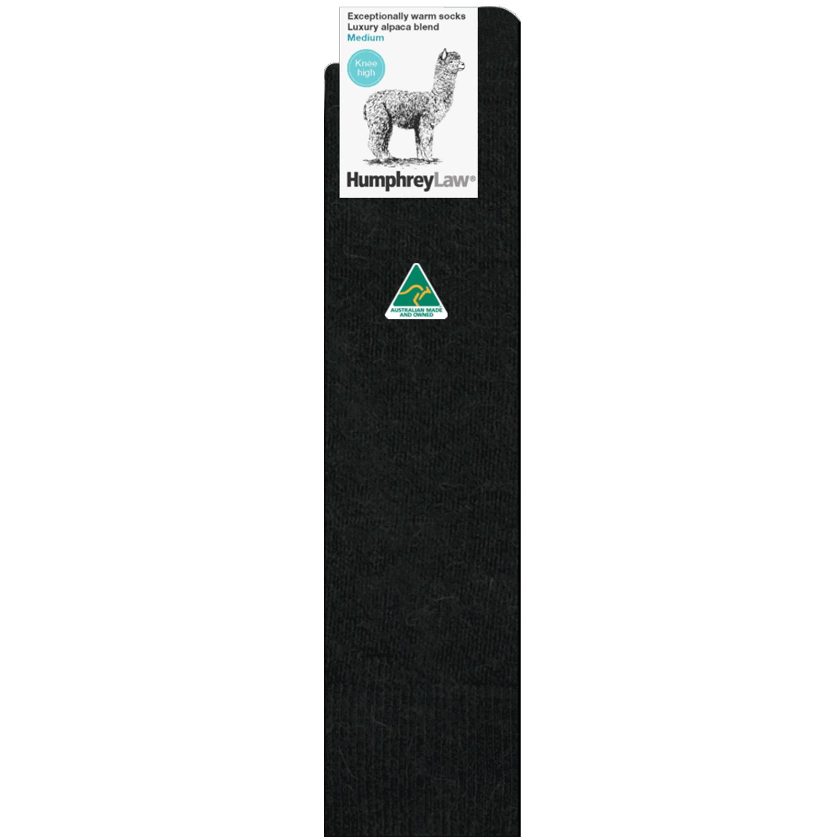 Humphrey Law Knee High Alpaca Socks