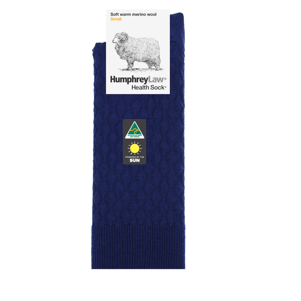 Humphrey Law Merino Quilted Socks