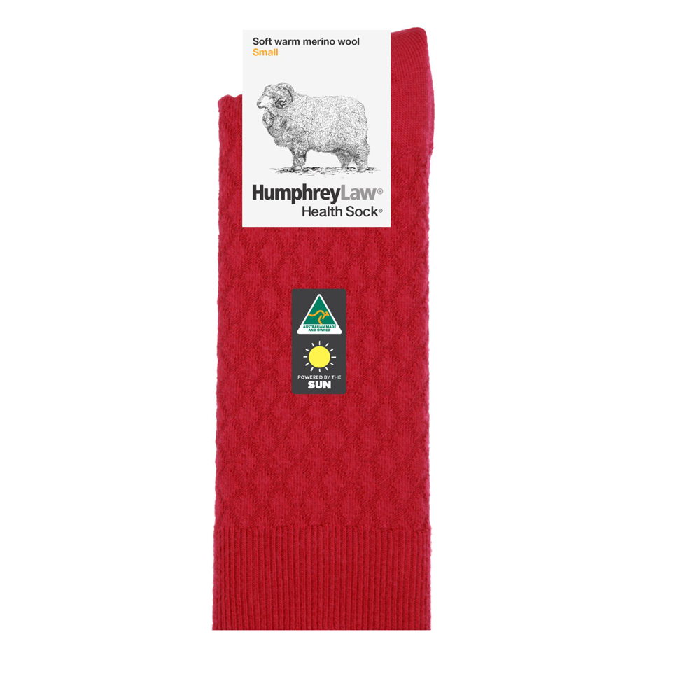 Humphrey Law Merino Quilted Socks