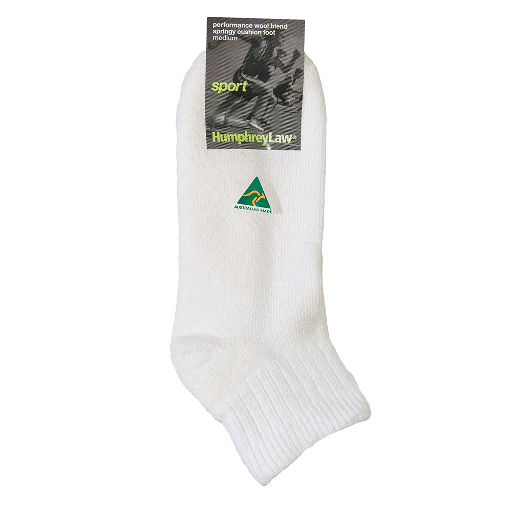 Humphrey Law Wool Cotton Cushion Sole Sport Sock
