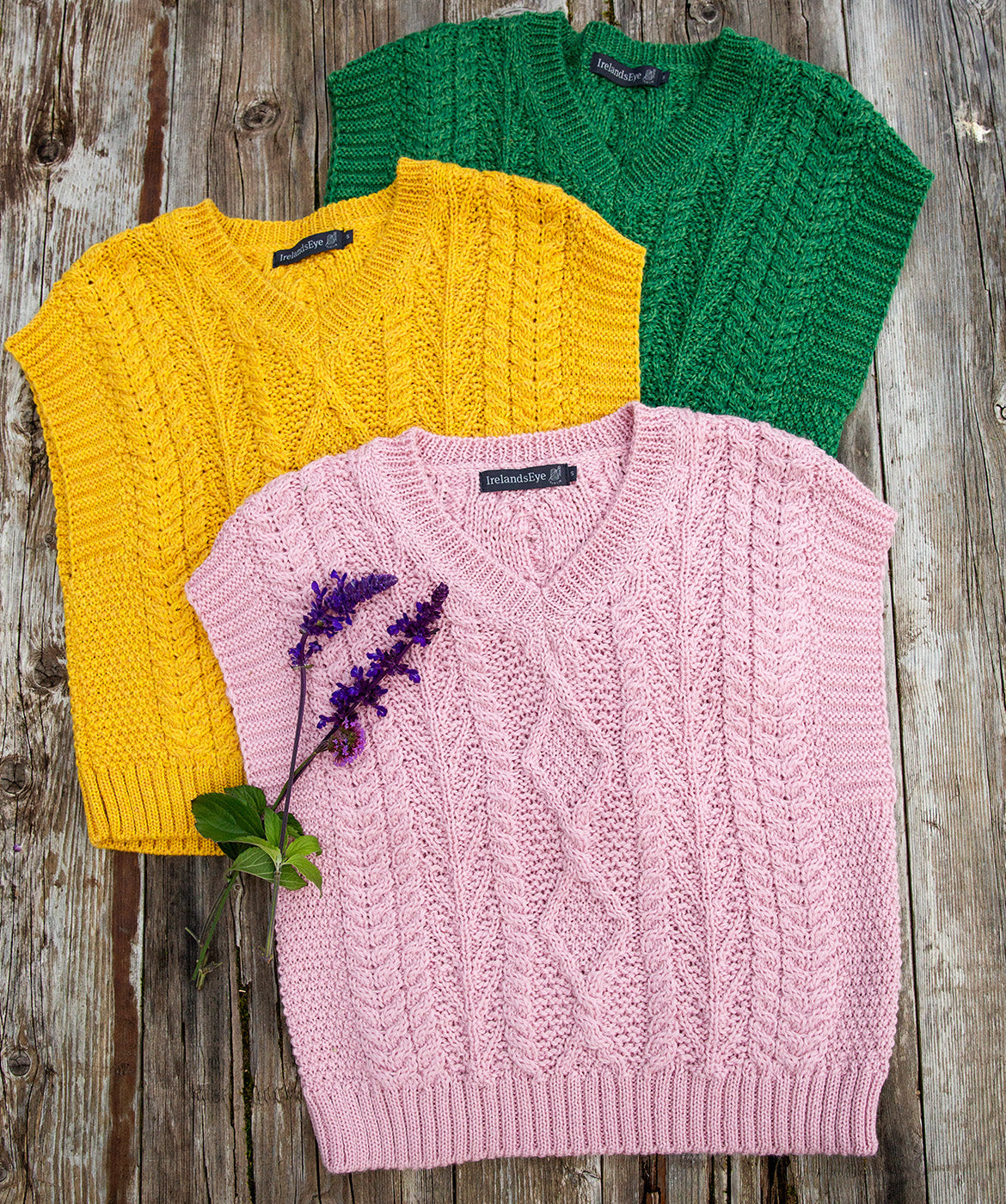 IrelandsEye Sweet Pea Wool Vest