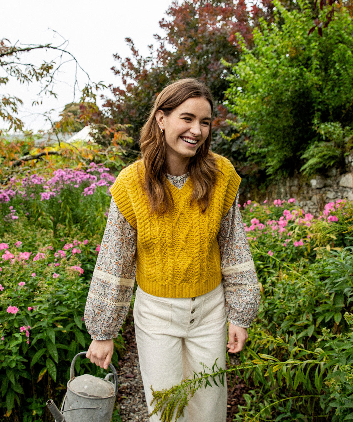 IrelandsEye Sweet Pea Wool Vest