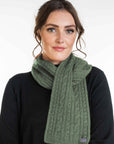 Koru Cable Possum Scarf
