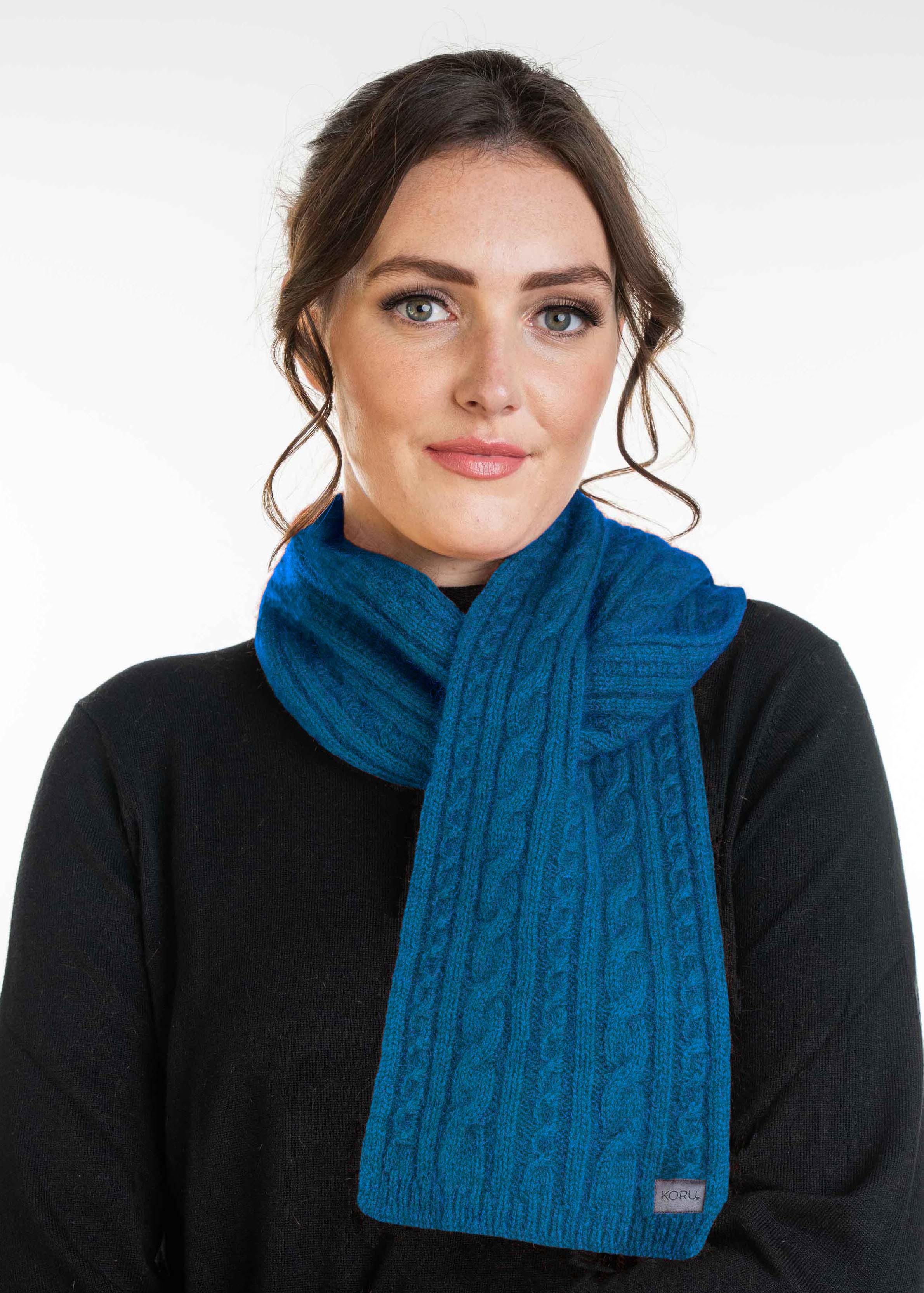 Koru Cable Possum Scarf