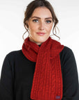 Koru Cable Possum Scarf