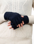 Koru Possum Merino Fingerless Gloves