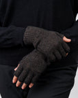 Koru Possum Merino Fingerless Gloves