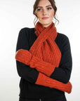 Koru Cable Possum Scarf