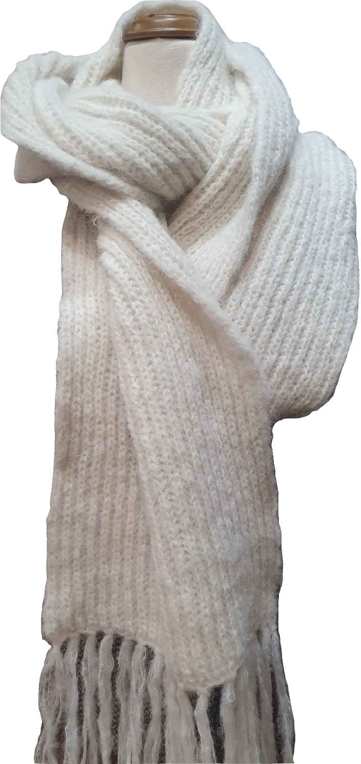 Little Alpaca Alpaca Soft Ribbed Scarf