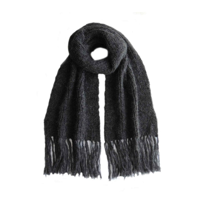 Little Alpaca Alpaca Soft Ribbed Scarf