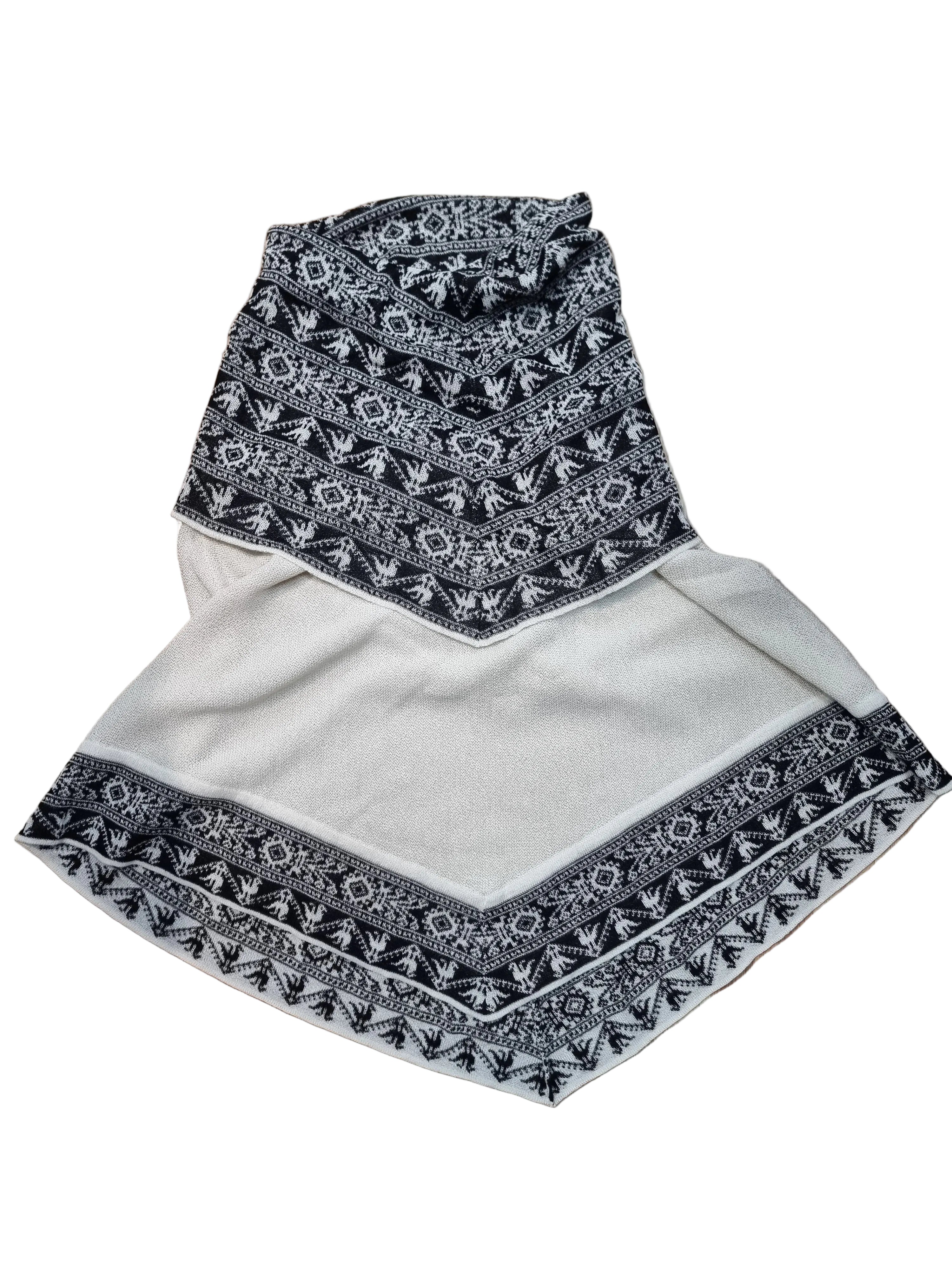 Little Alpaca Aztec Poncho