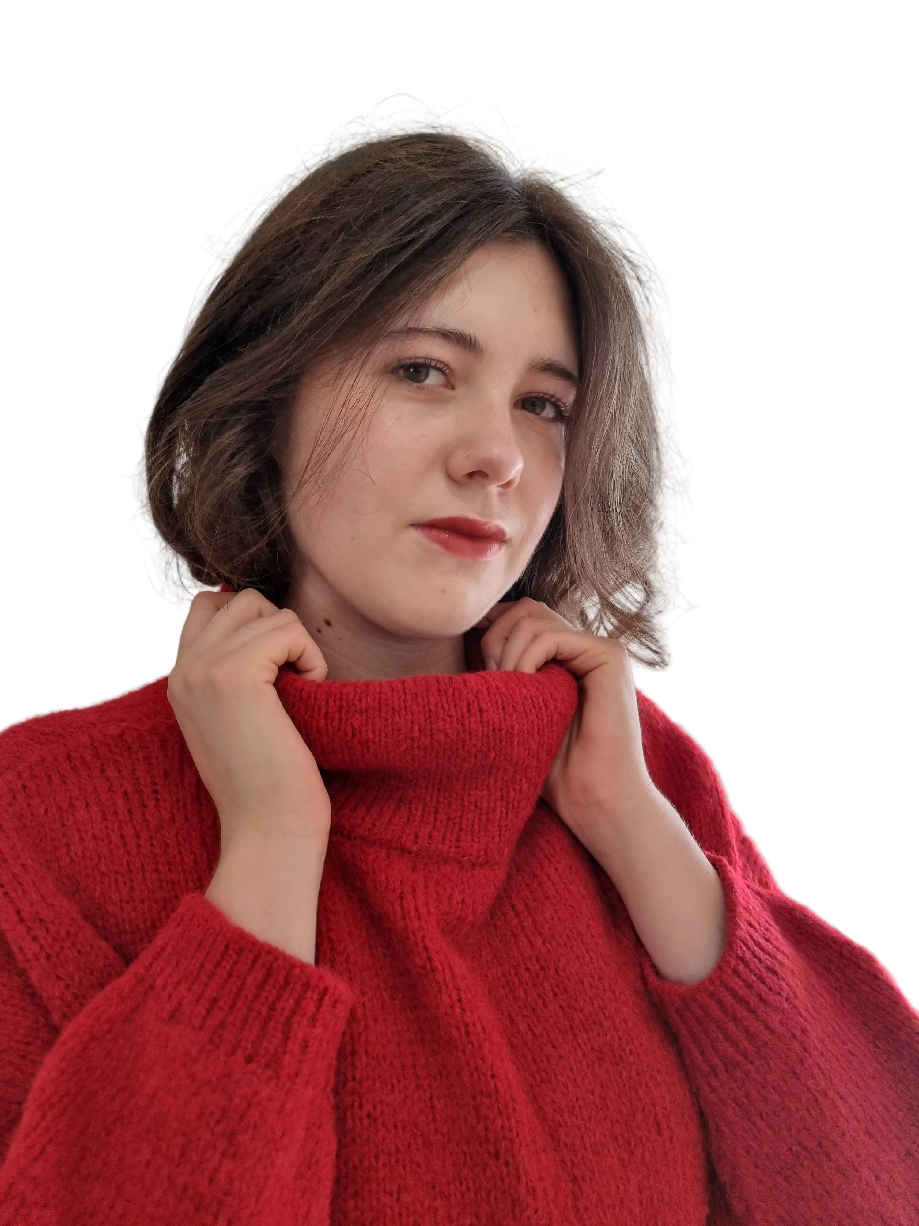 Little Alpaca Oversized Slouchy Nest Jumper