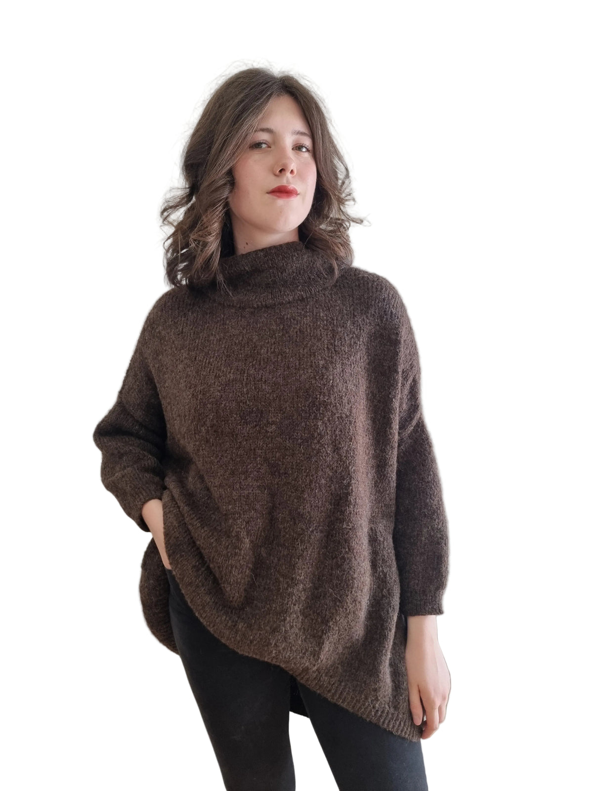 Little Alpaca Oversized Slouchy Nest Jumper