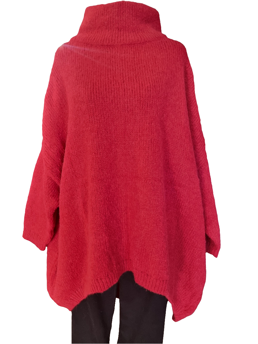 Little Alpaca Oversized Slouchy Nest Jumper