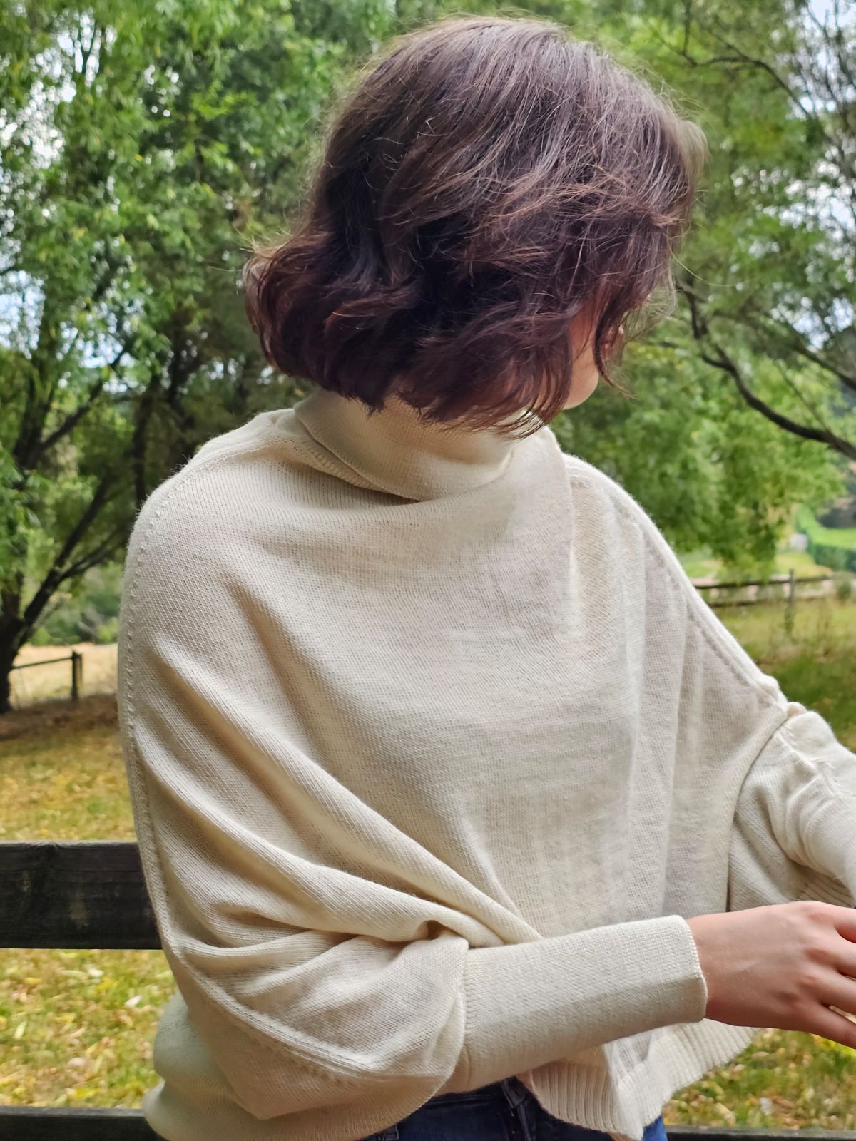 Little Alpaca Poncho Sweater