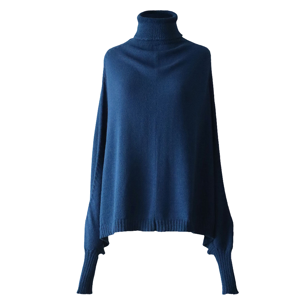 Little Alpaca Poncho Sweater