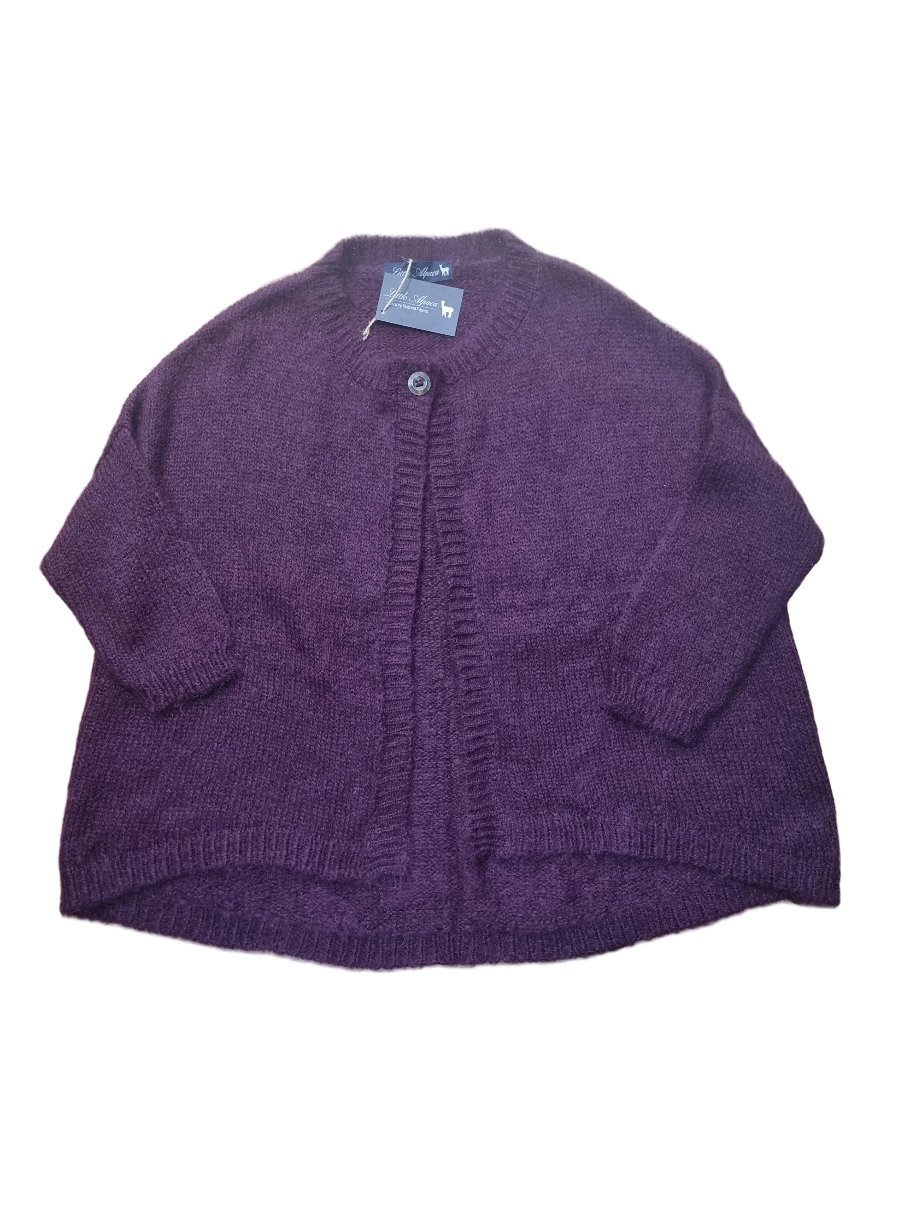 Little Alpaca Suri Swing Cardi