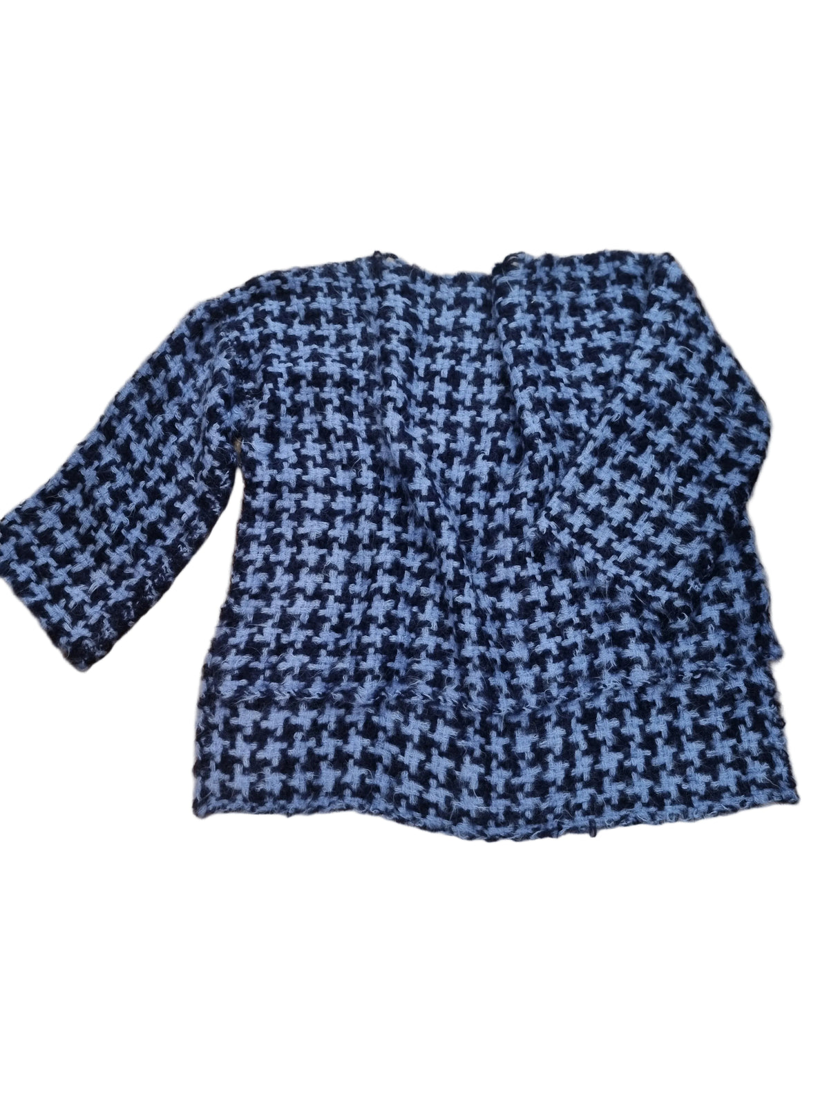 Lorena Laing Hand Woven Suri Sweater Blue/Navy