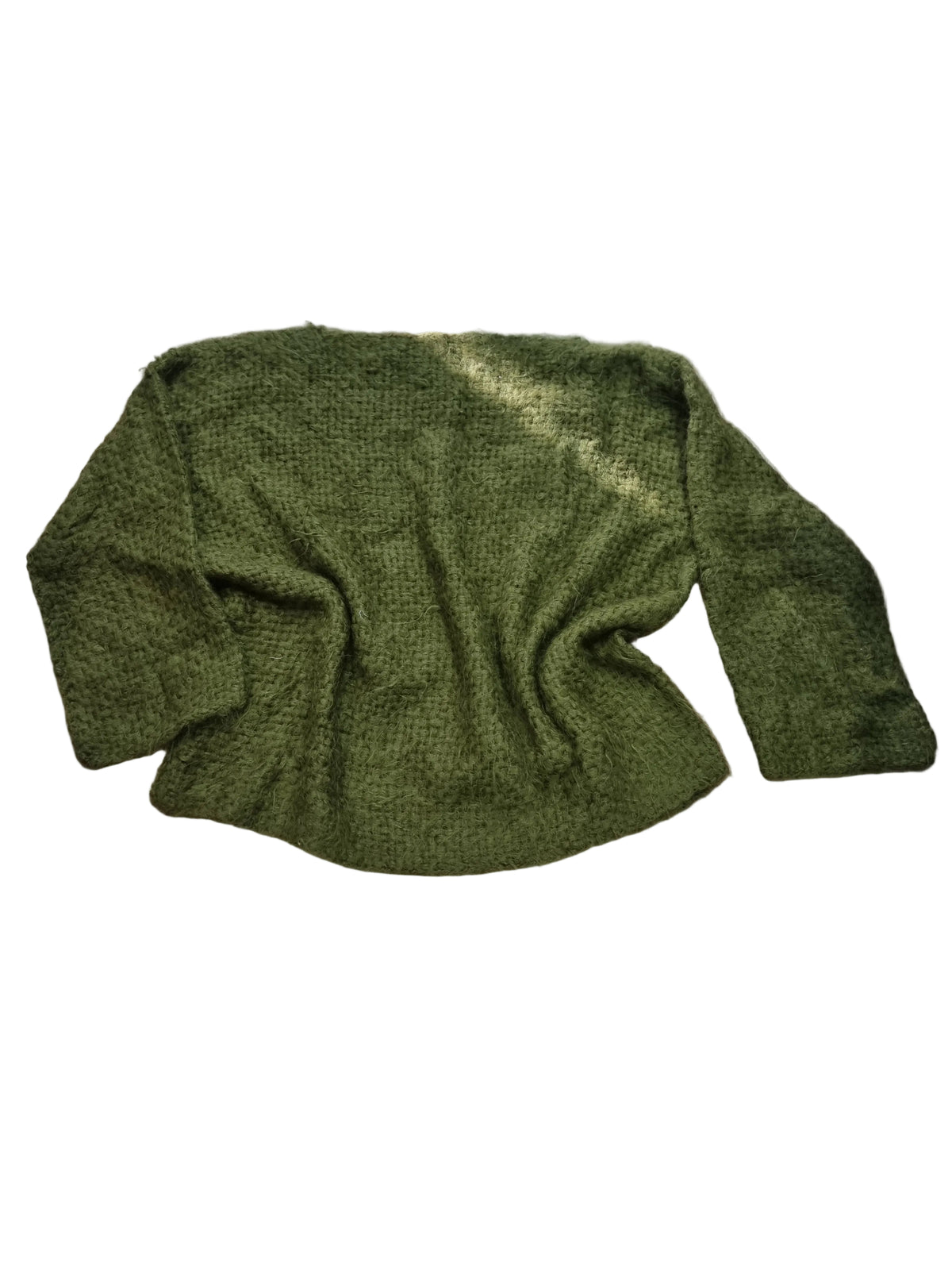 Lorena Laing Hand Woven Suri Sweater Green