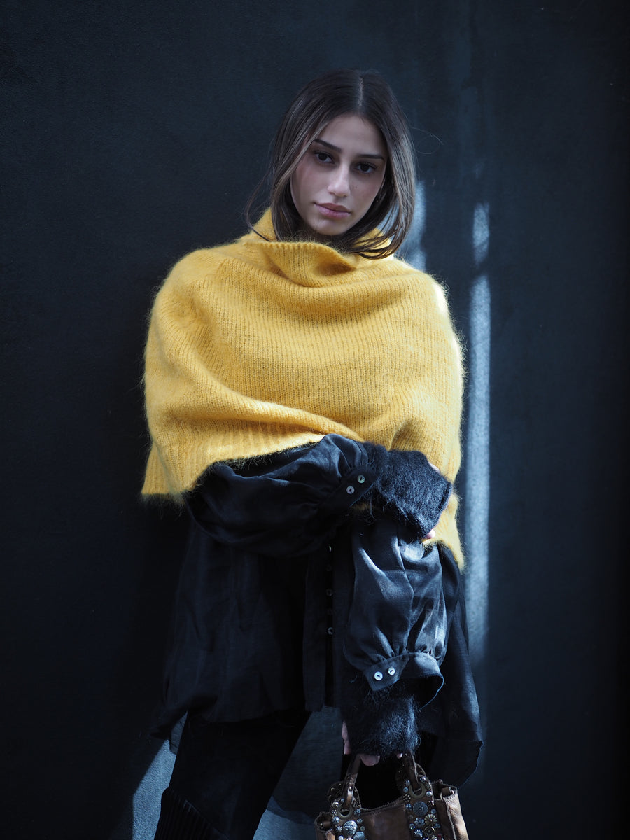 Lorena Laing Luxe Alpaca Capelet Shrug