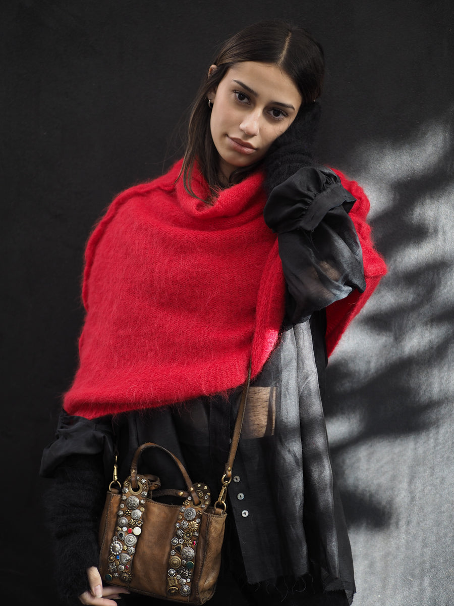 Lorena Laing Luxe Alpaca Capelet Shrug