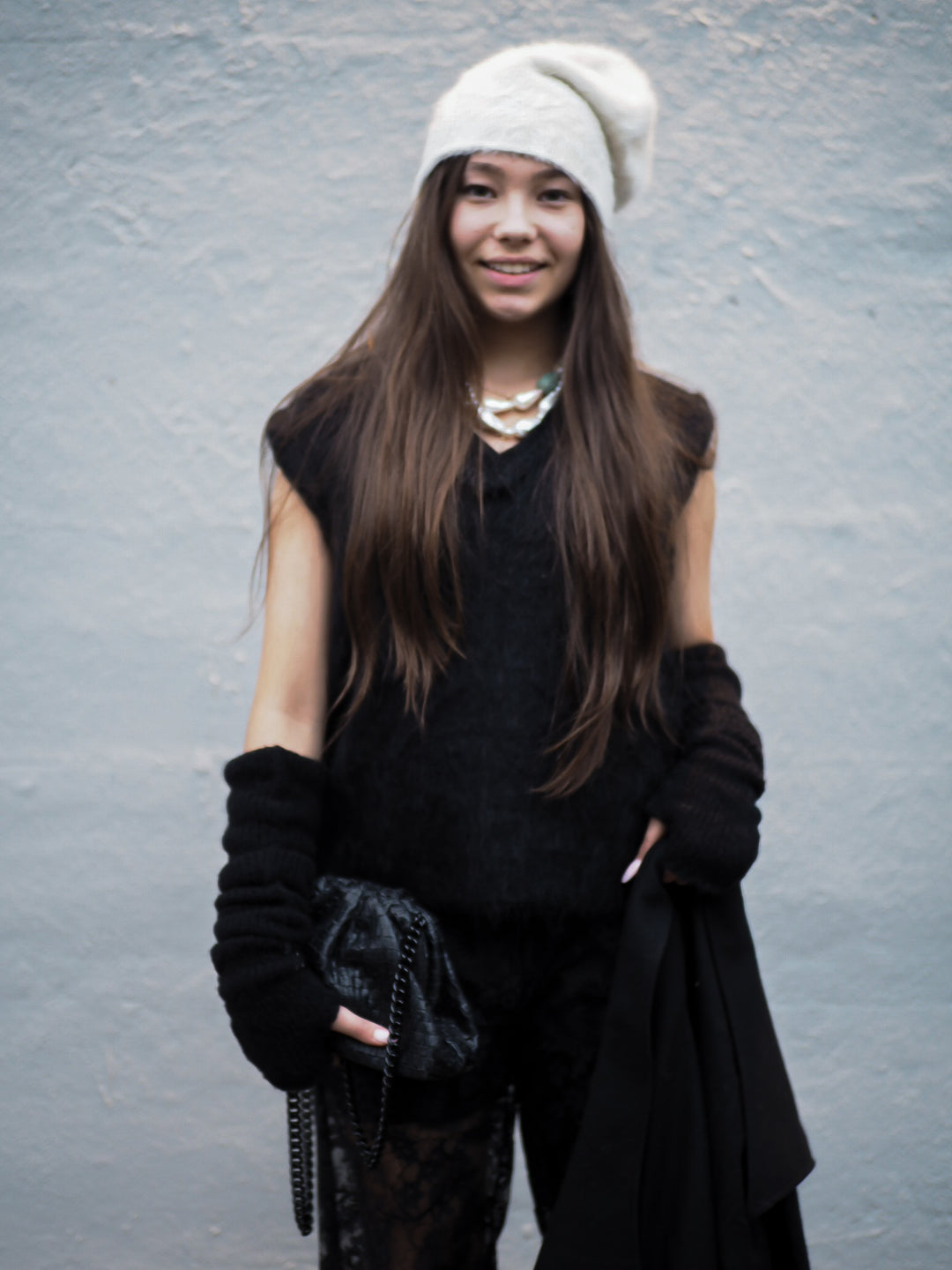 Lorena Laing Luxe Alpaca V Neck Vest